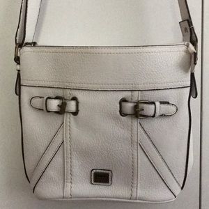 B.O.C. White Crossbody Bag